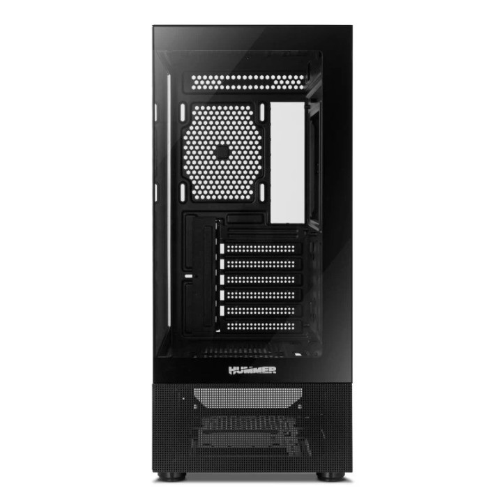 Caja Ordenador Gaming Nox Hummer Vision Atx Black | InfoChen
