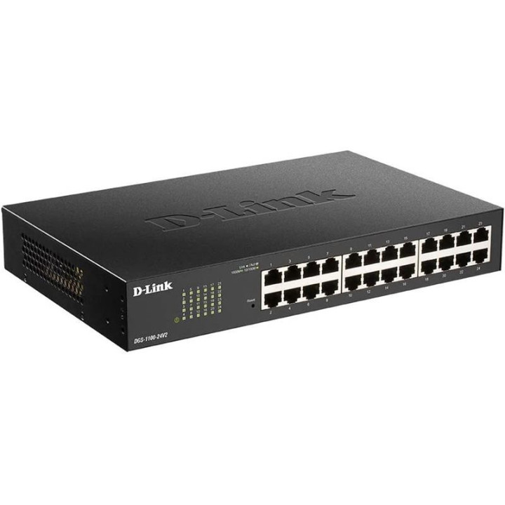 Switch D-Link Gigabit 24 Puertos Easysmart Gestionable | InfoChen
