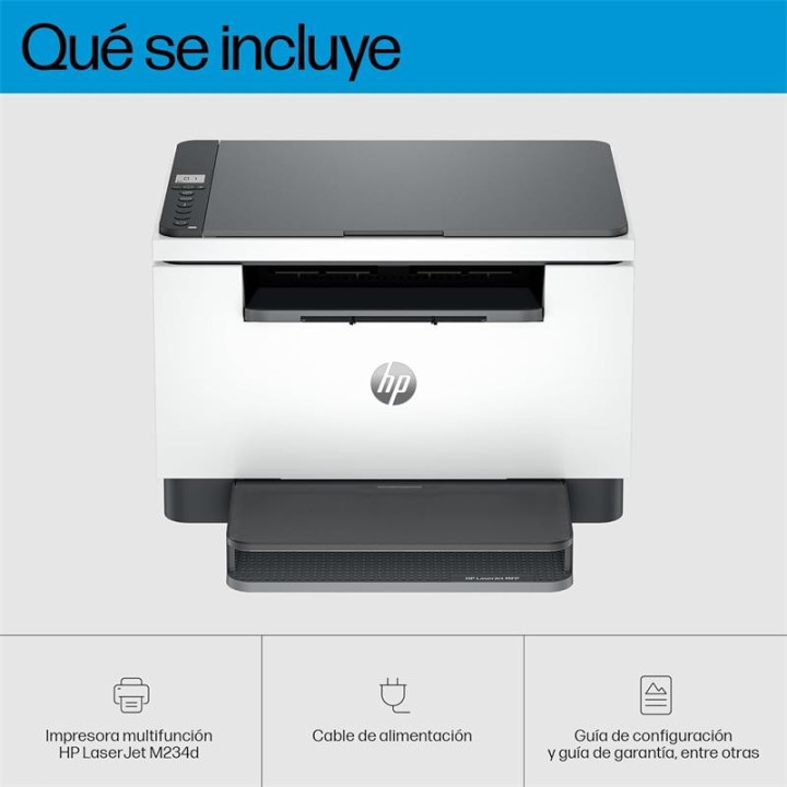 Impresora Mfp HP Laser Monocromo Laserjet M234D Duplex White |