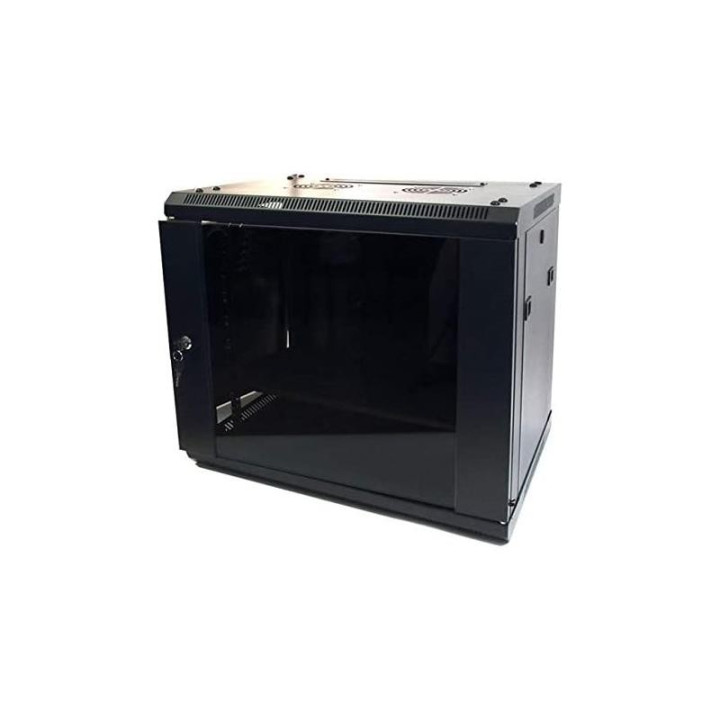 Armario Rack Powergreen 6U 60X45 Termostato + Ventiladores + 1