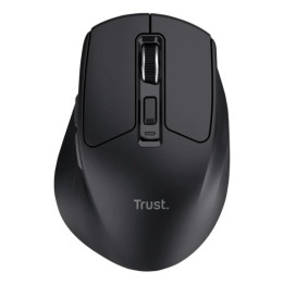 Raton Trust Niven Wireless Recargable USB-C Black | InfoChen