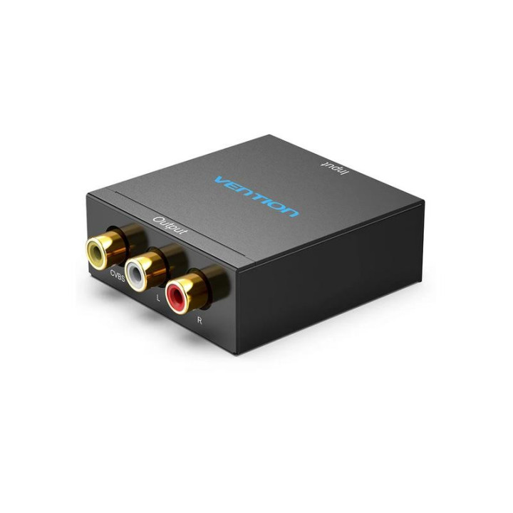 Conversor Vention Hdmi/h - Rca/h Miniusb/h Black | InfoChen