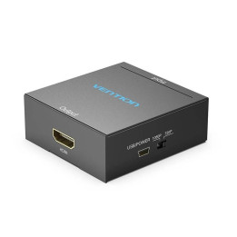 Conversor Vention Rca/h - Hdmi/h Miniusb/h Black | InfoChen