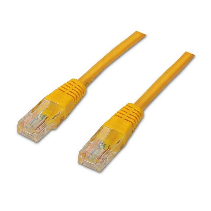 Cable De Red CAT.6 Utp 0.5M Aisens Yellow | InfoChen Canarias