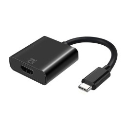 Adaptador Aisens USB-C - HDMI 15CM Black | InfoChen Canarias