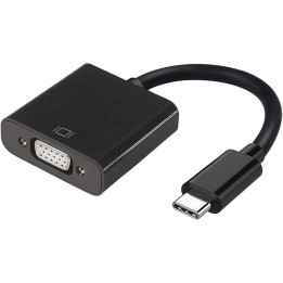 Cable Conversor Aisens USB-C M A VGA-H Black | InfoChen Canarias