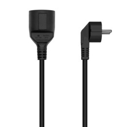 Cable Alargador Alimentacion Schuko PC Aisens 3M Black | InfoChen