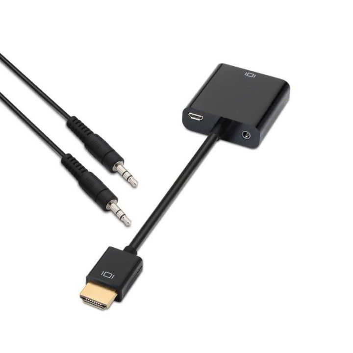 Cable Conversor Aisens HDMI A Svga Black | InfoChen Canarias