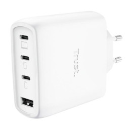 Cargador Trust Maxo 3XUSB-C 1XUSB-A 65W + Cable USB-C 2M White |