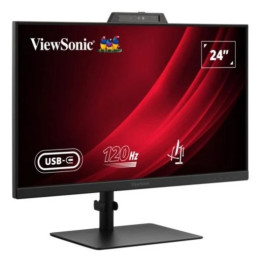 Monitor Viewsonic 24 IPS 120HZ Multim Ergonomico Webcam HDMI DP