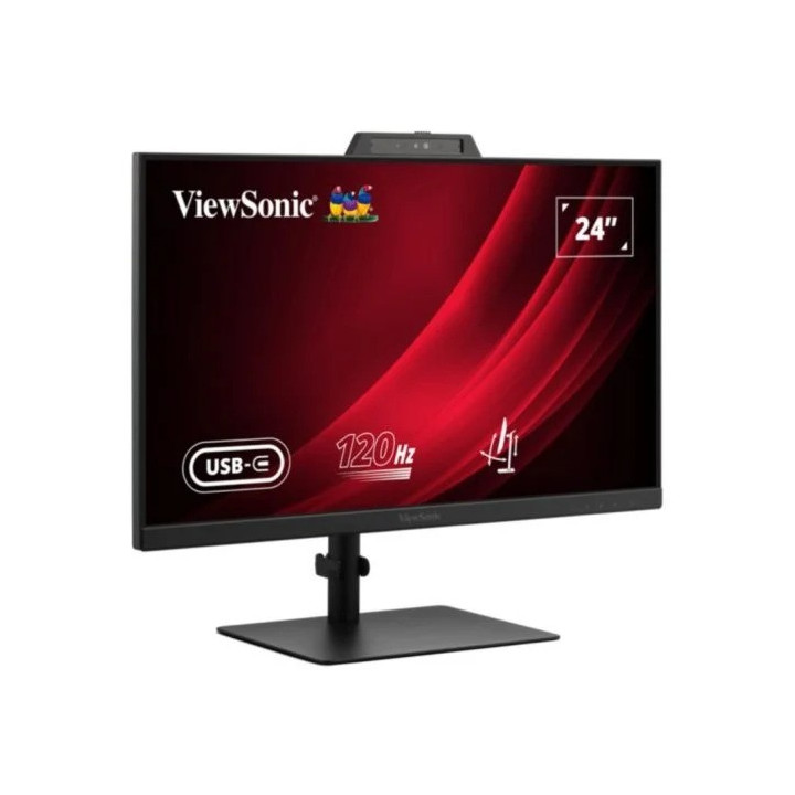Monitor Viewsonic 24 IPS 120HZ Multim Ergonomico Webcam HDMI DP