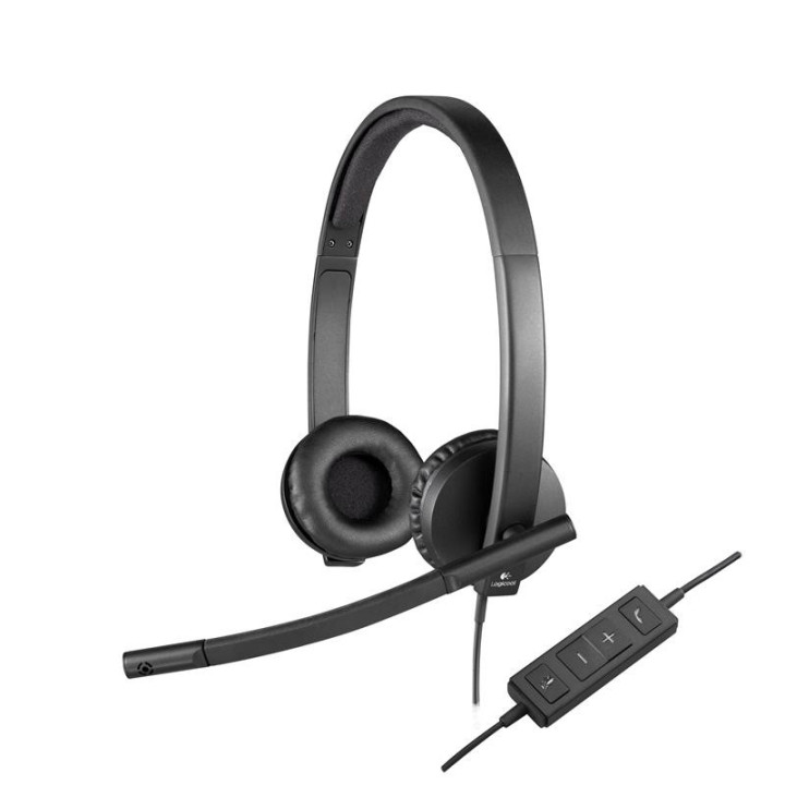 Auriculares + Microfono Logitech H570E USB | InfoChen Canarias