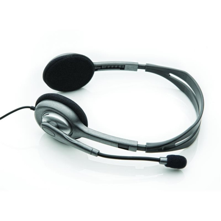 Auriculares + Microfono Logitech H110 Black | InfoChen Canarias
