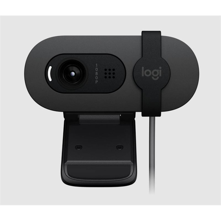 Webcam Logitech Brio 105 Fhd USB Black | InfoChen Canarias