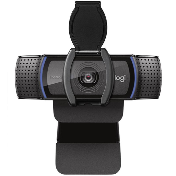 Webcam Logitech C920S Pro HD Black | InfoChen Canarias