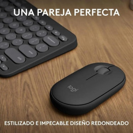 Teclado + Raton Logitech Pebble 2 Wireless Black | InfoChen