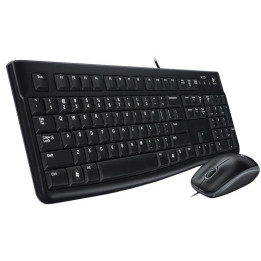 Teclado + Raton Logitech MK120 USB Black | InfoChen Canarias