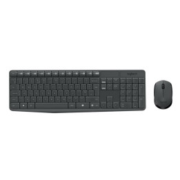 Teclado + Raton Logitech MK235 Wireless Black | InfoChen Canarias