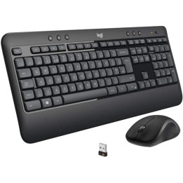 Teclado + Raton Logitech MK540 Wireless Black | InfoChen Canarias