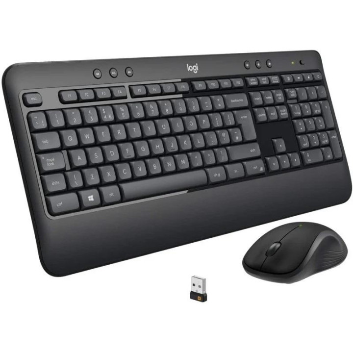Teclado + Raton Logitech MK540 Wireless Black | InfoChen Canarias