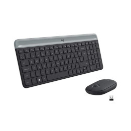 Teclado + Raton Logitech MK470 Slim Wireless Silent | InfoChen