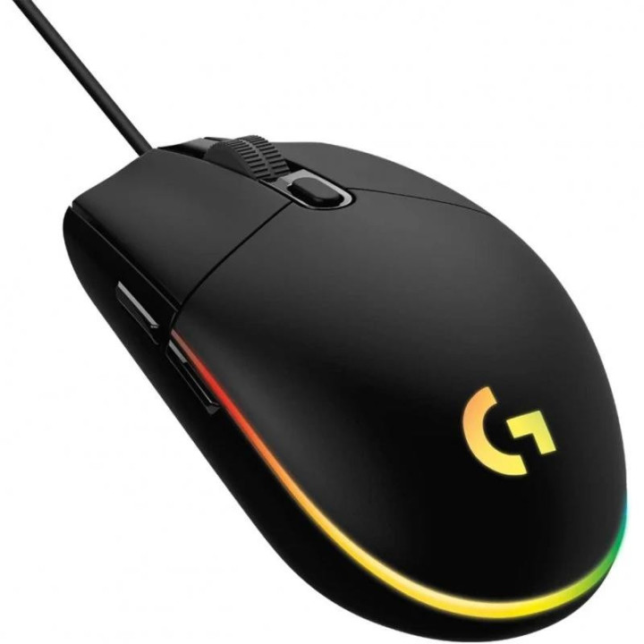 Raton Logitech G203 Lightsync RGB USB Black | InfoChen Canarias