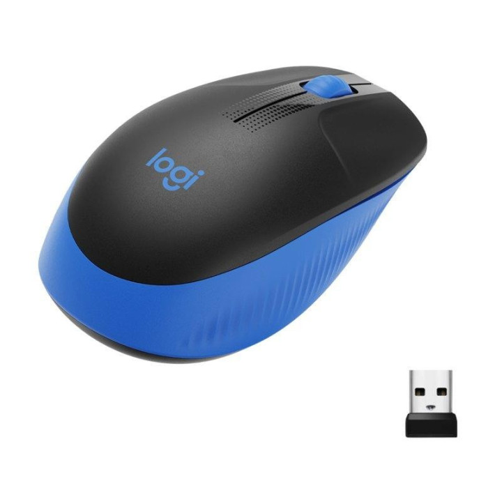 Raton Logitech M190 Wireless Blue | InfoChen Canarias
