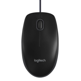 Raton Logitech B100 USB Black | InfoChen Canarias
