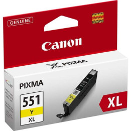Tinta Canon CLI551XLY Yellow | InfoChen Canarias