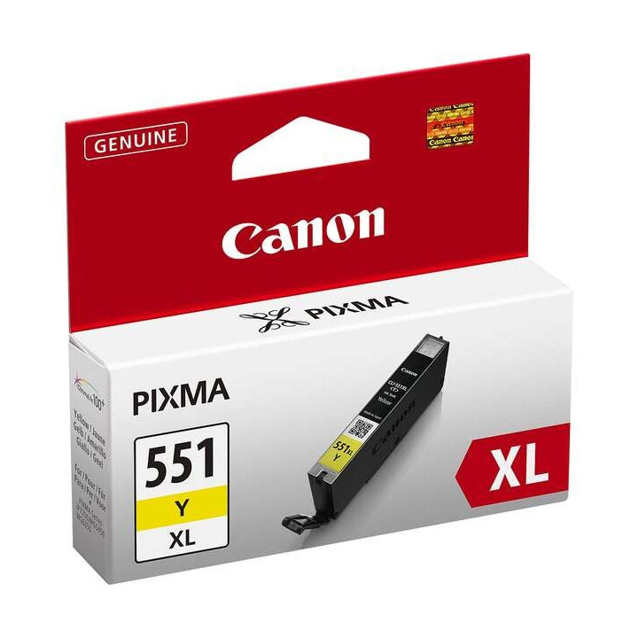 Tinta Canon CLI551XLY Yellow | InfoChen Canarias