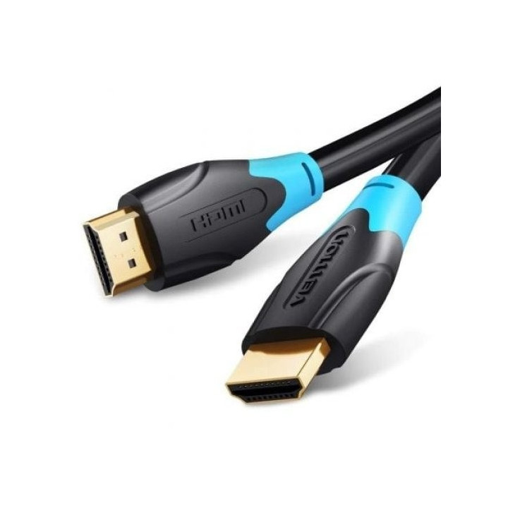 Cable HDMI 2.0 4K Am/am Vention 10M Black | InfoChen Canarias