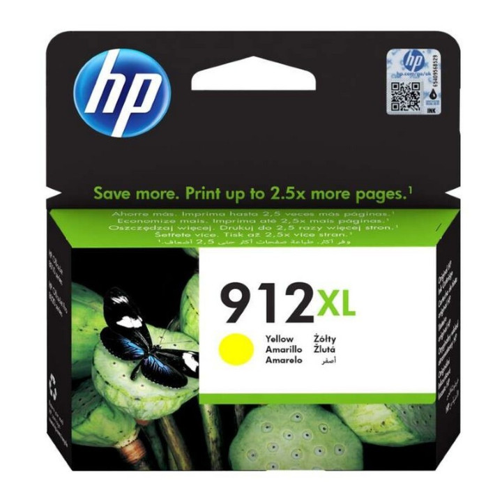 Tinta HP 912XL 3YL83AE Yellow | InfoChen Canarias