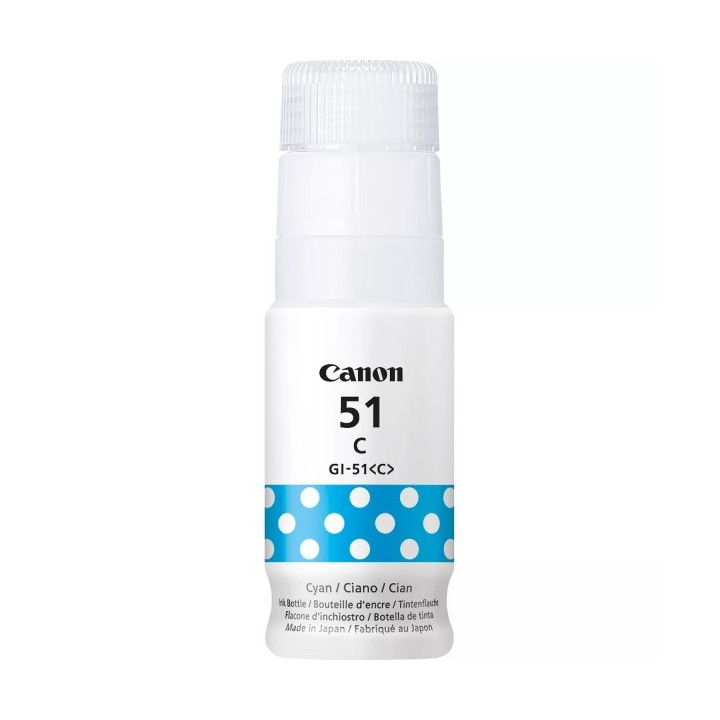 Tinta Canon GI51C Cyan | InfoChen Canarias