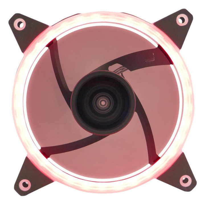 Ventilador 12CM Unykach Candy 20 Adicional Chasis Red Ring LED |