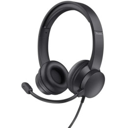 Auriculares + Microfono Trust HS-150 Headset 3.5MM Black |