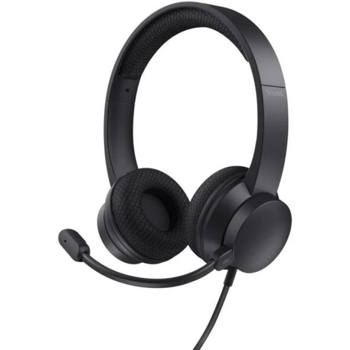 Auriculares + Microfono Trust HS-260 Headset Enc USB-A/usb-C