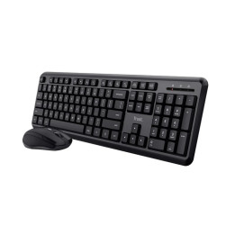 Teclado + Raton Trust TKM-360 Wireless Silent Black | InfoChen