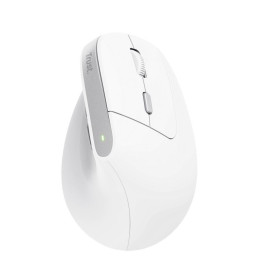 Raton Trust Bayo Ii Ergonomico Eco 2400 Dpi Wireless Recargable