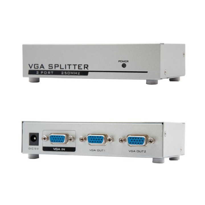 Conmutador VGA Nanocable 2 Monitores | InfoChen Canarias