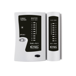 Comprobador Cables Nanocable Multi RJ11/RJ12/RJ45 | InfoChen