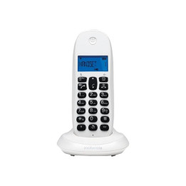 Teléfono Motorola C1001 Call Blocking Dect Wireless White |