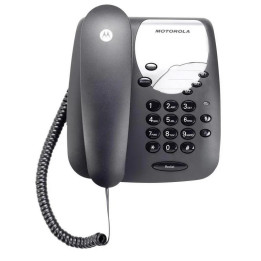 Teléfono Motorola CT1 Analogico Black | InfoChen Canarias