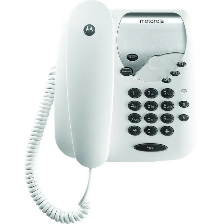 Teléfono Motorola CT1 Analogico White | InfoChen Canarias