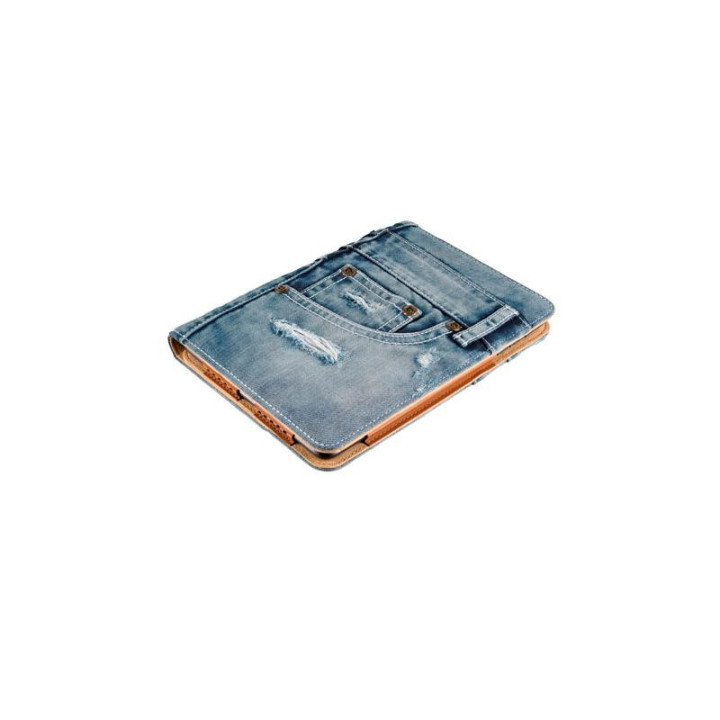 Funda Rigida Trust Stand Para Ipad Mini Jeans | InfoChen Canarias