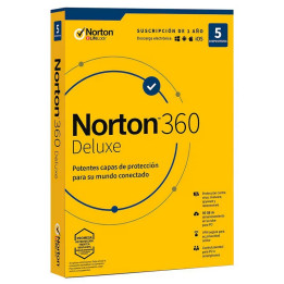 Norton 360 Deluxe 50GB Es 1 User 5 Device 1 Año L. Electronica |