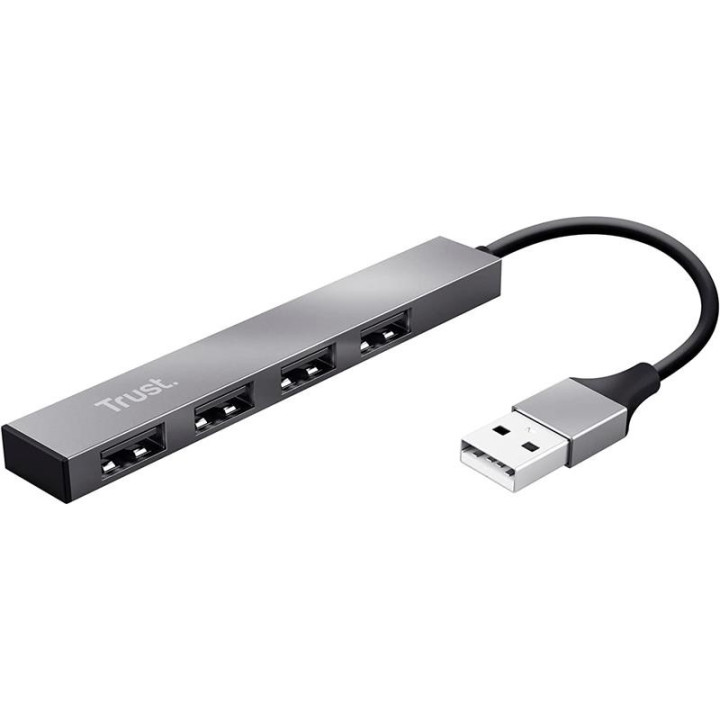 Hub USB Trust 4 Puertos Halyx USB 2.0 | InfoChen Canarias