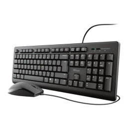 Teclado + Raton Trust TKM-250 USB | InfoChen Canarias