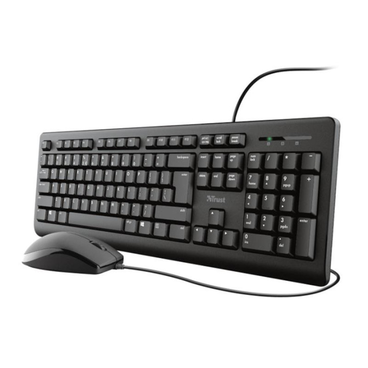 Teclado + Raton Trust TKM-250 USB | InfoChen Canarias