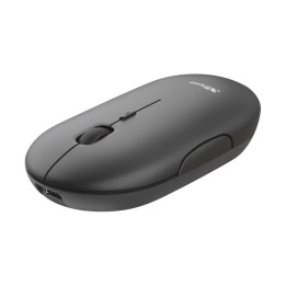 Raton Trust Puck Recargable Wireless Bluetooh Black | InfoChen