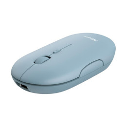 Raton Trust Puck Recargable Wireless Bluetooth Blue | InfoChen